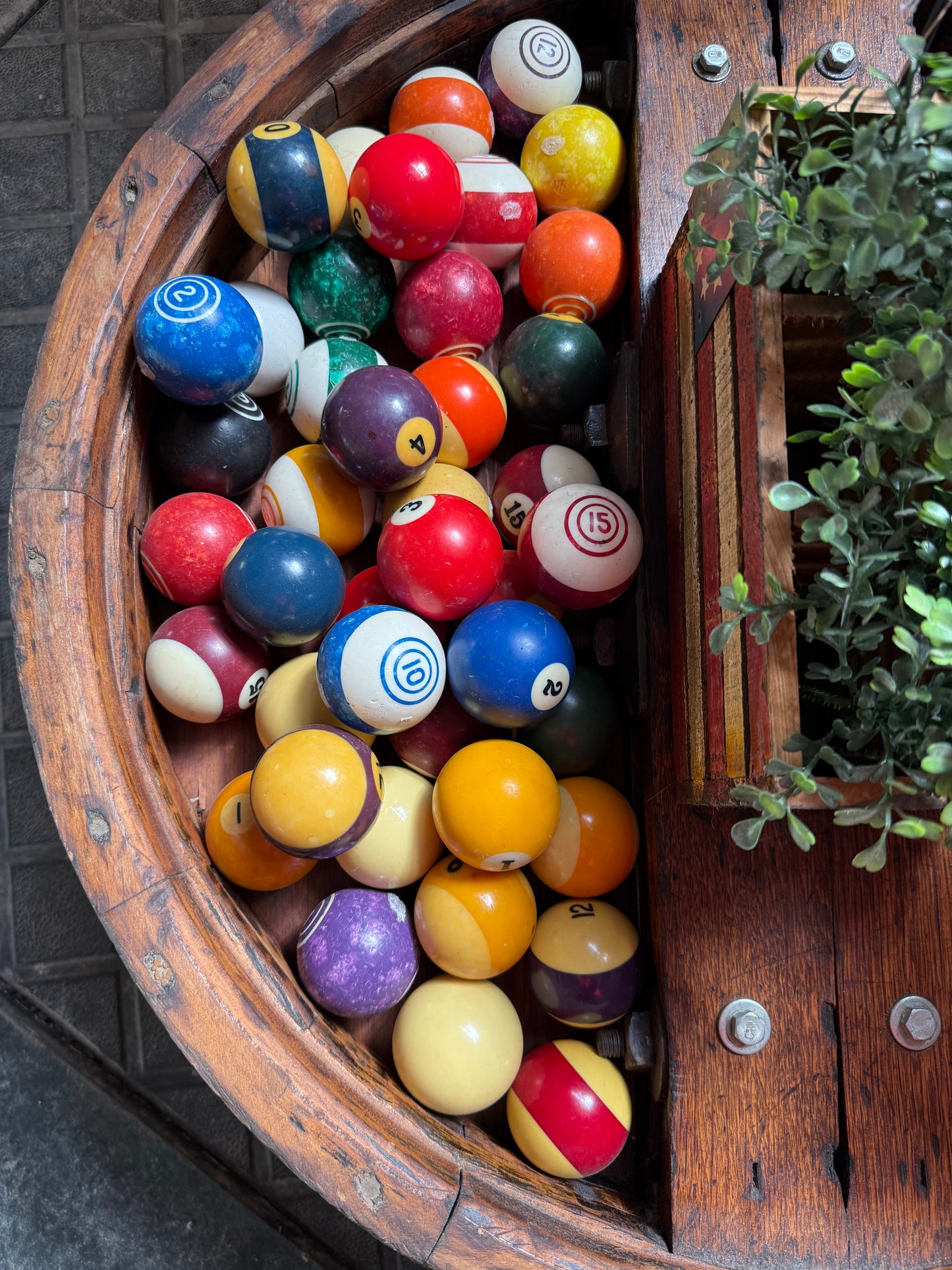 Pool balls
