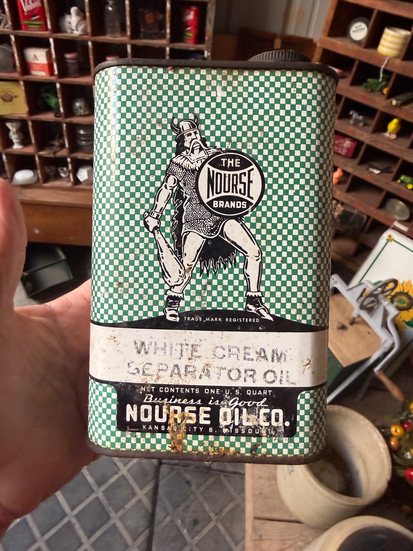 Nourse oil co can