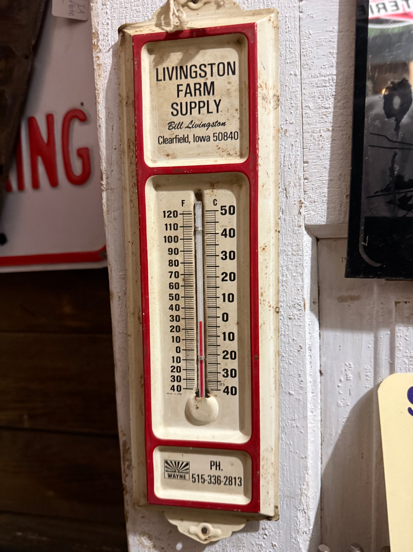 WAYNE feeds thermometer	Clearfield, IA
