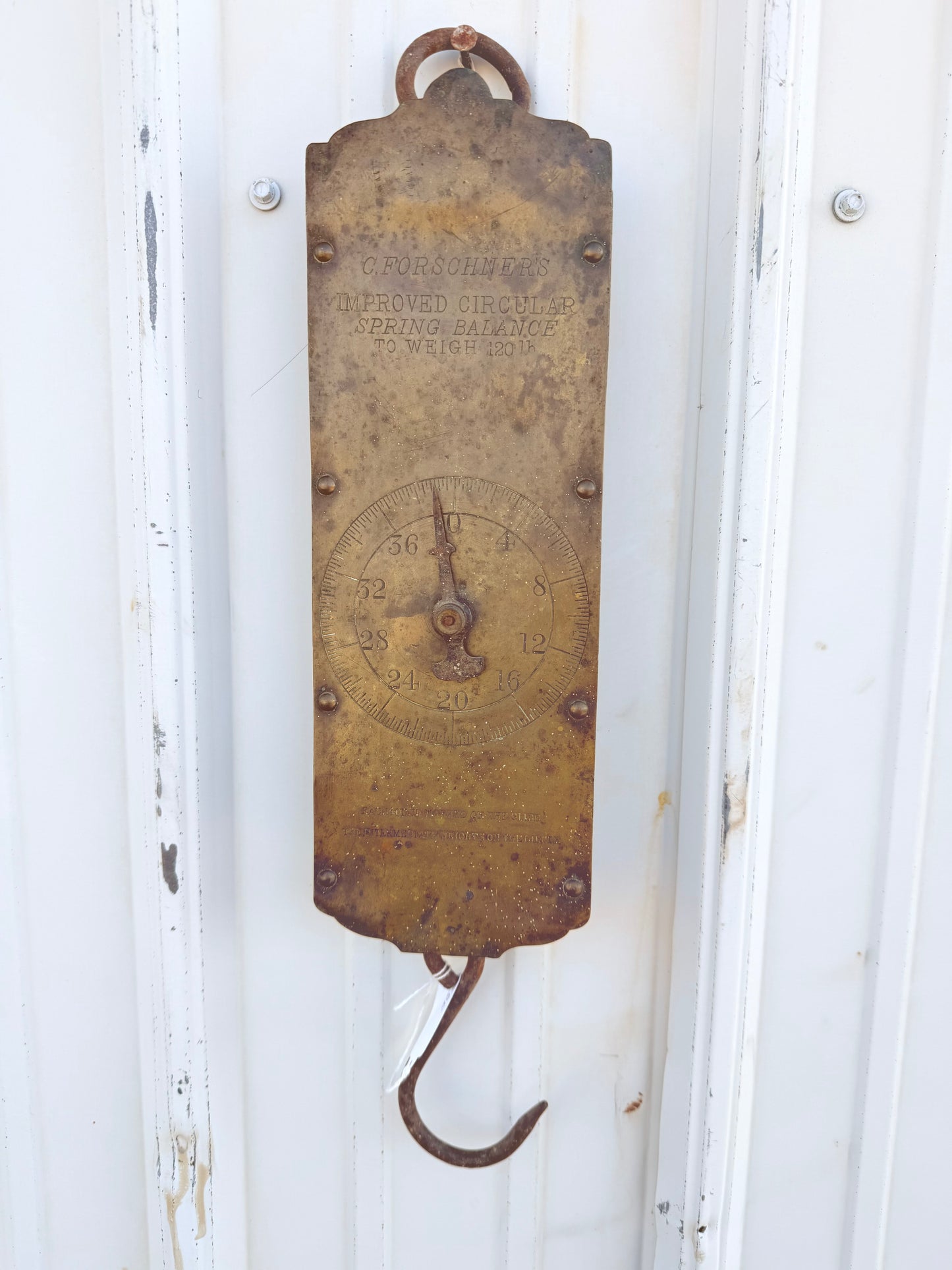 Brass scale