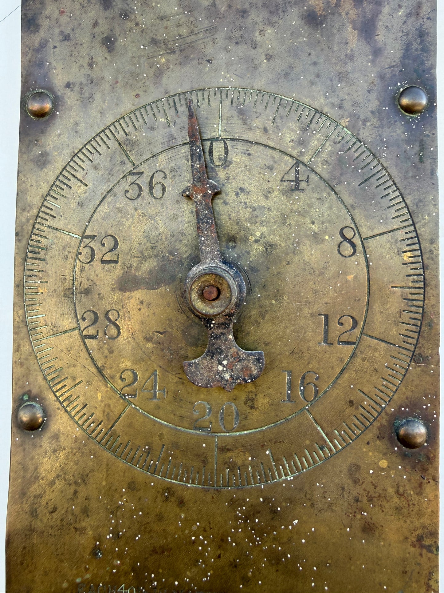 Brass scale