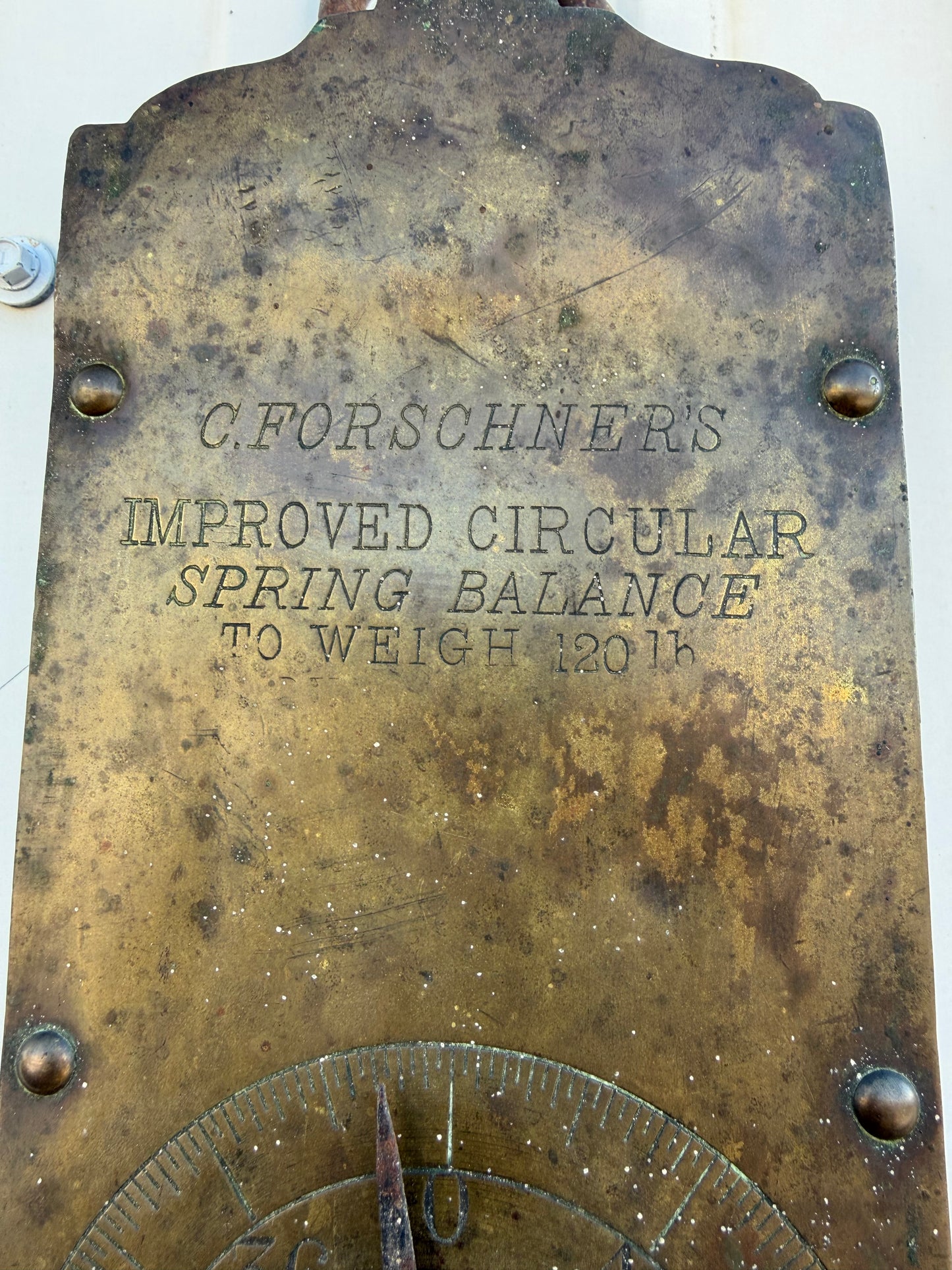 Brass scale