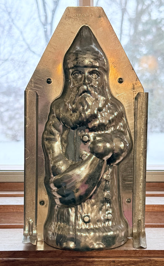 SANTA chocolate mold