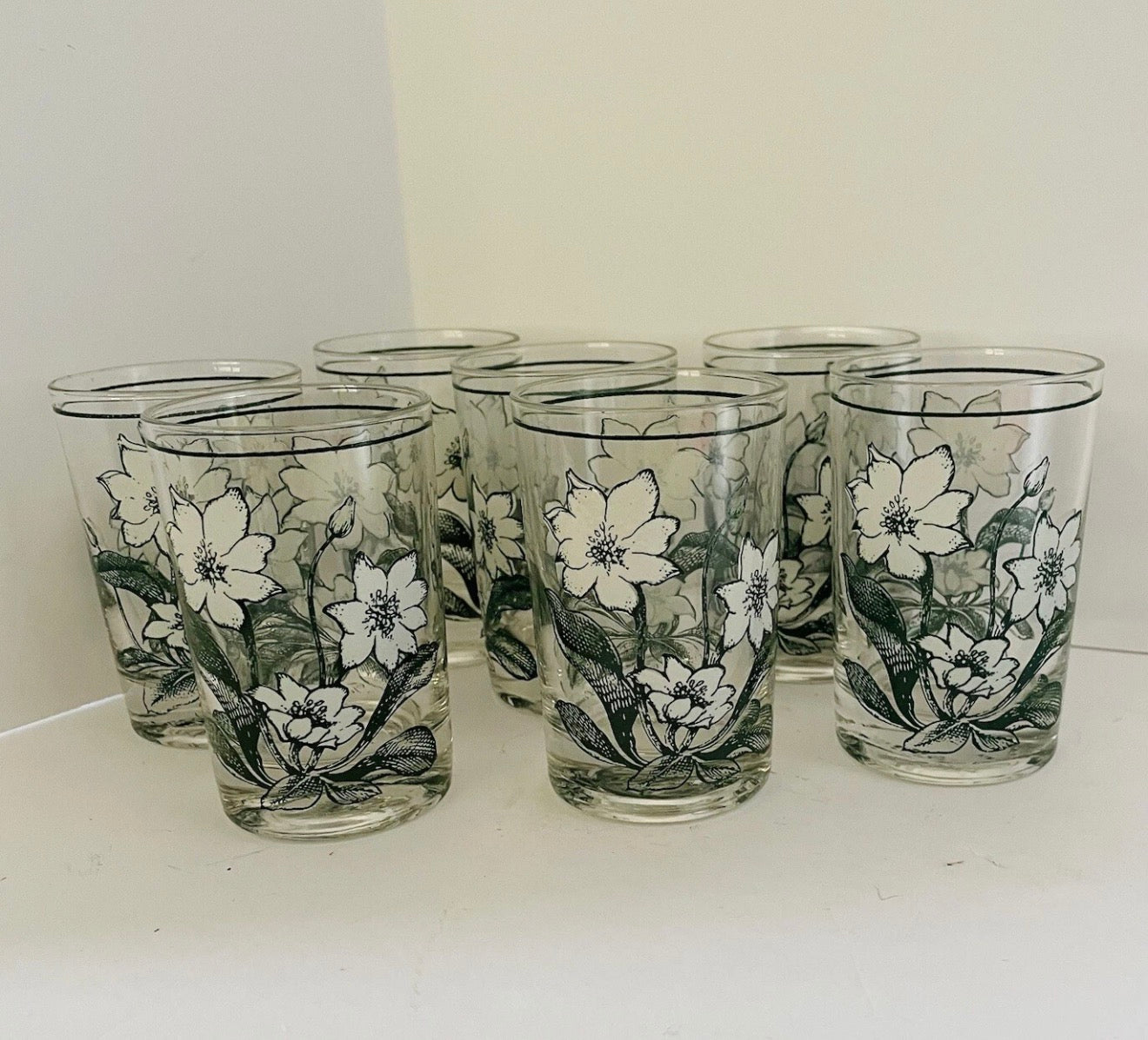 Noritake juice glasses