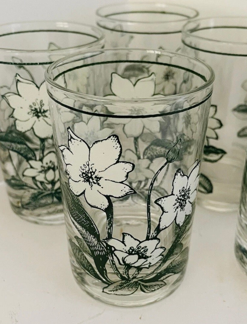 Noritake juice glasses