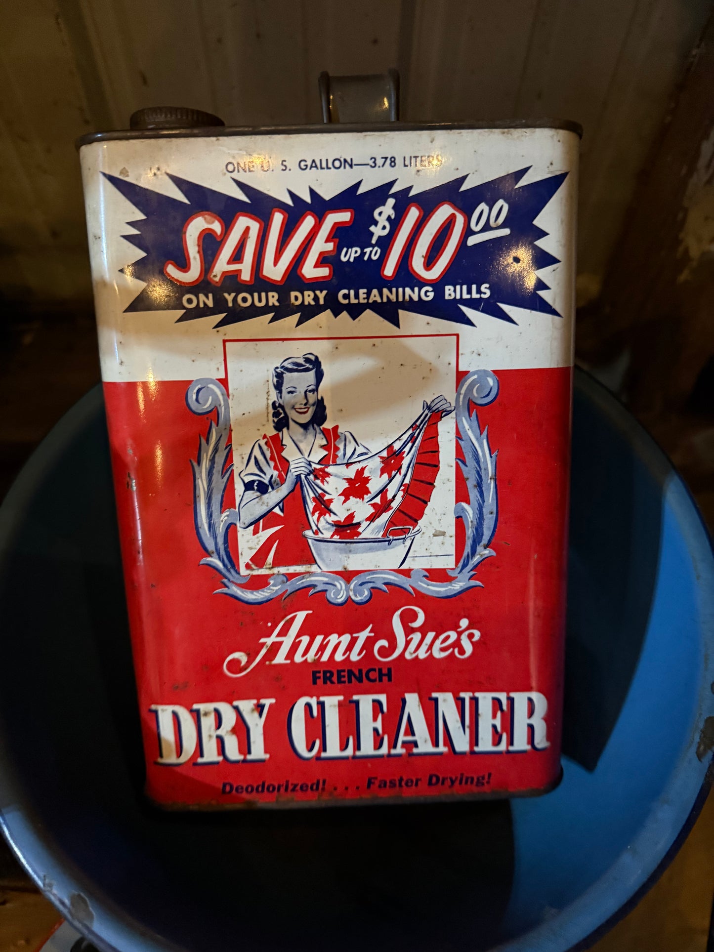 Aunt Sue’s dry cleaner