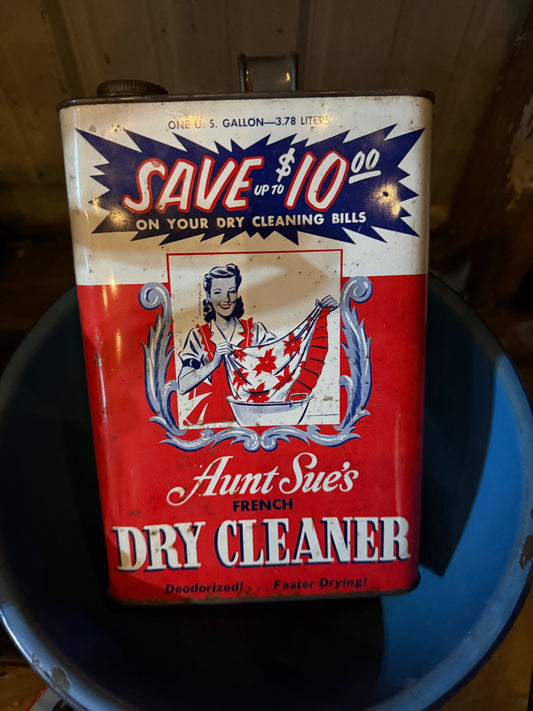 Aunt Sue’s dry cleaner