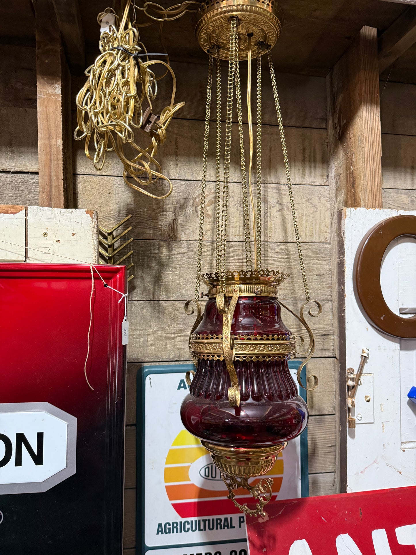Lamp hanging