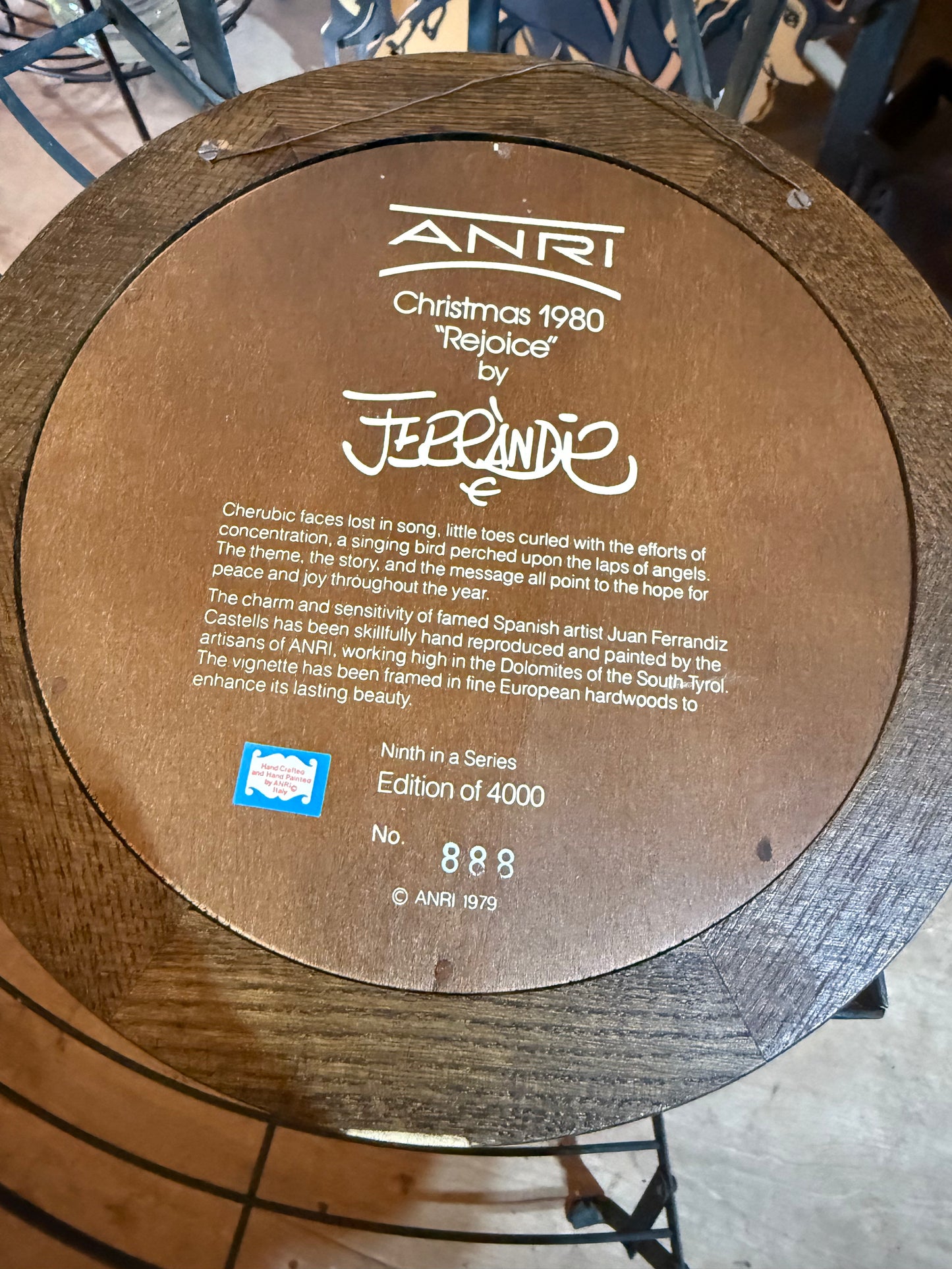 Christmas plate