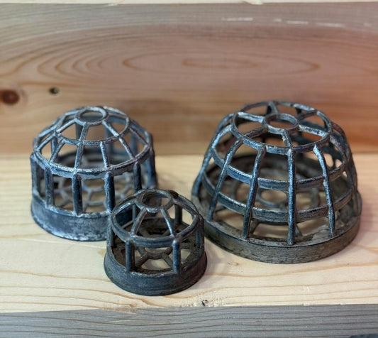Set of 3 Vintage Flower Frogs