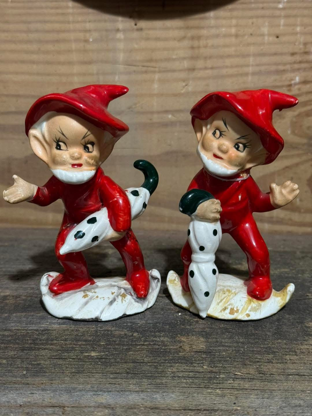 Vintage Pair | Josef Hillbilly Elves