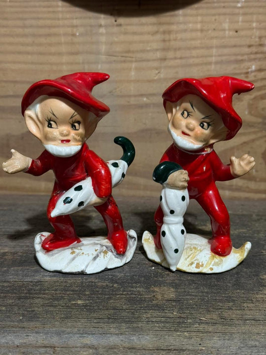 Vintage Pair | Josef Hillbilly Elves