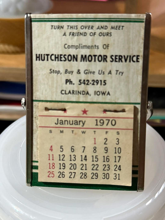 Self Standing Little Calendar