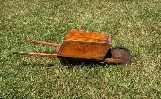 Little Wooden Wheelbarrow