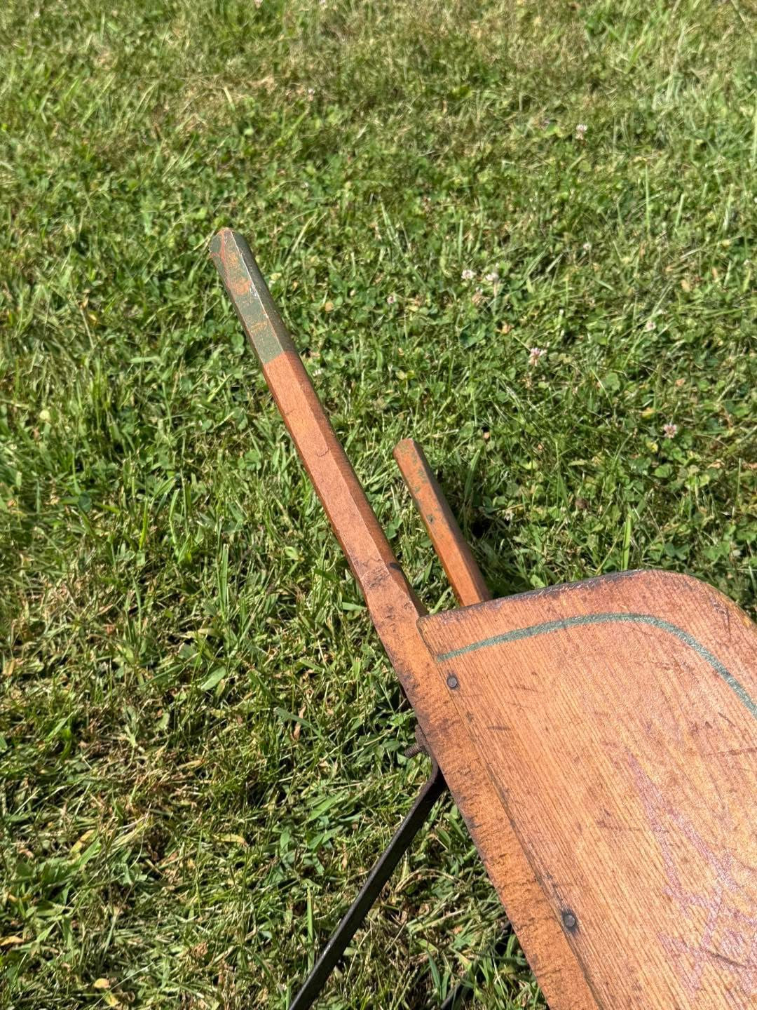 Little Wooden Wheelbarrow