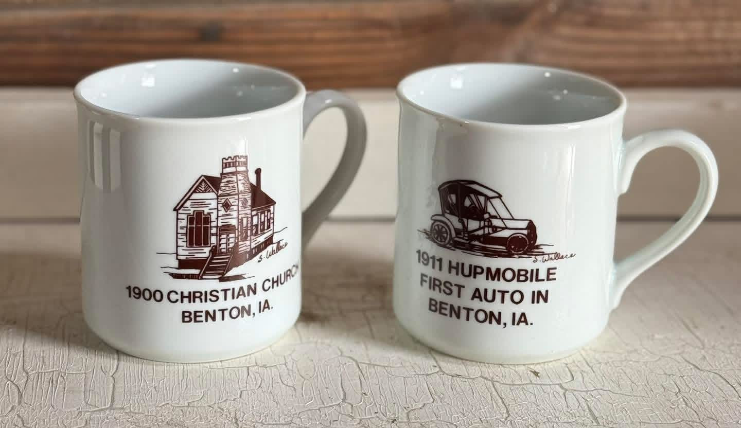 Benton, IA Centennial Coffee Mugs