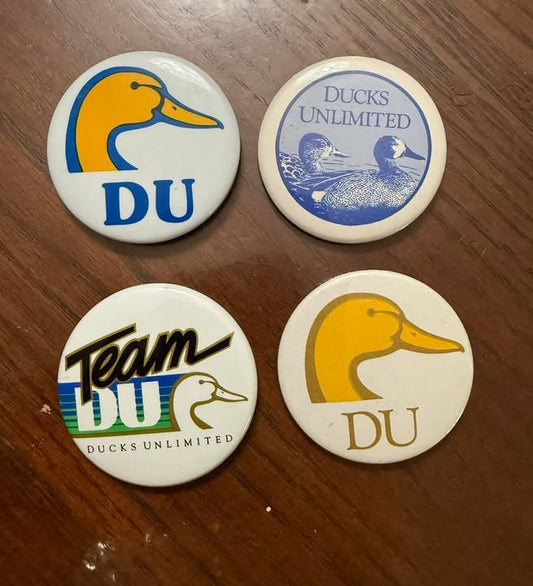 Ducks Unlimited Lapel Button Pins - Set of 4